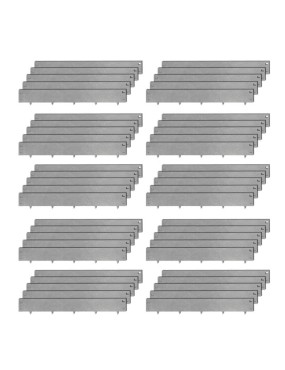 50 bordure de jardin acier galva