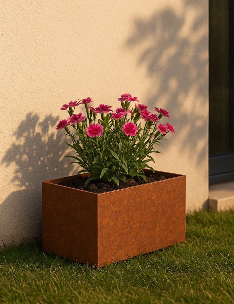 bac acier corten 600