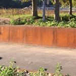 Mur de soutènement Acier Corten