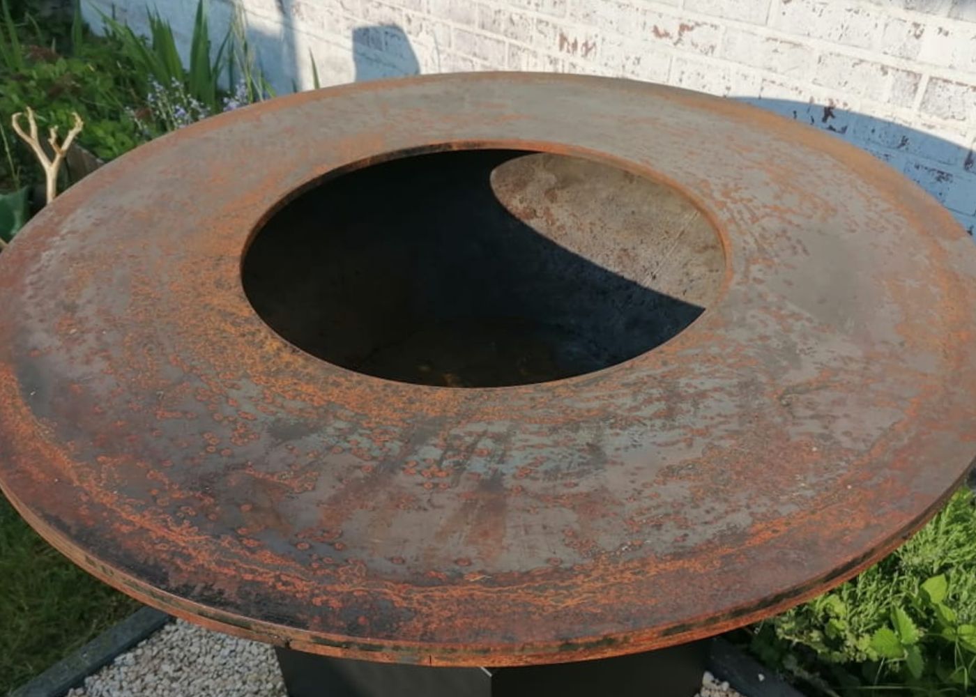 étapes pour culotter une plaque acier brasero