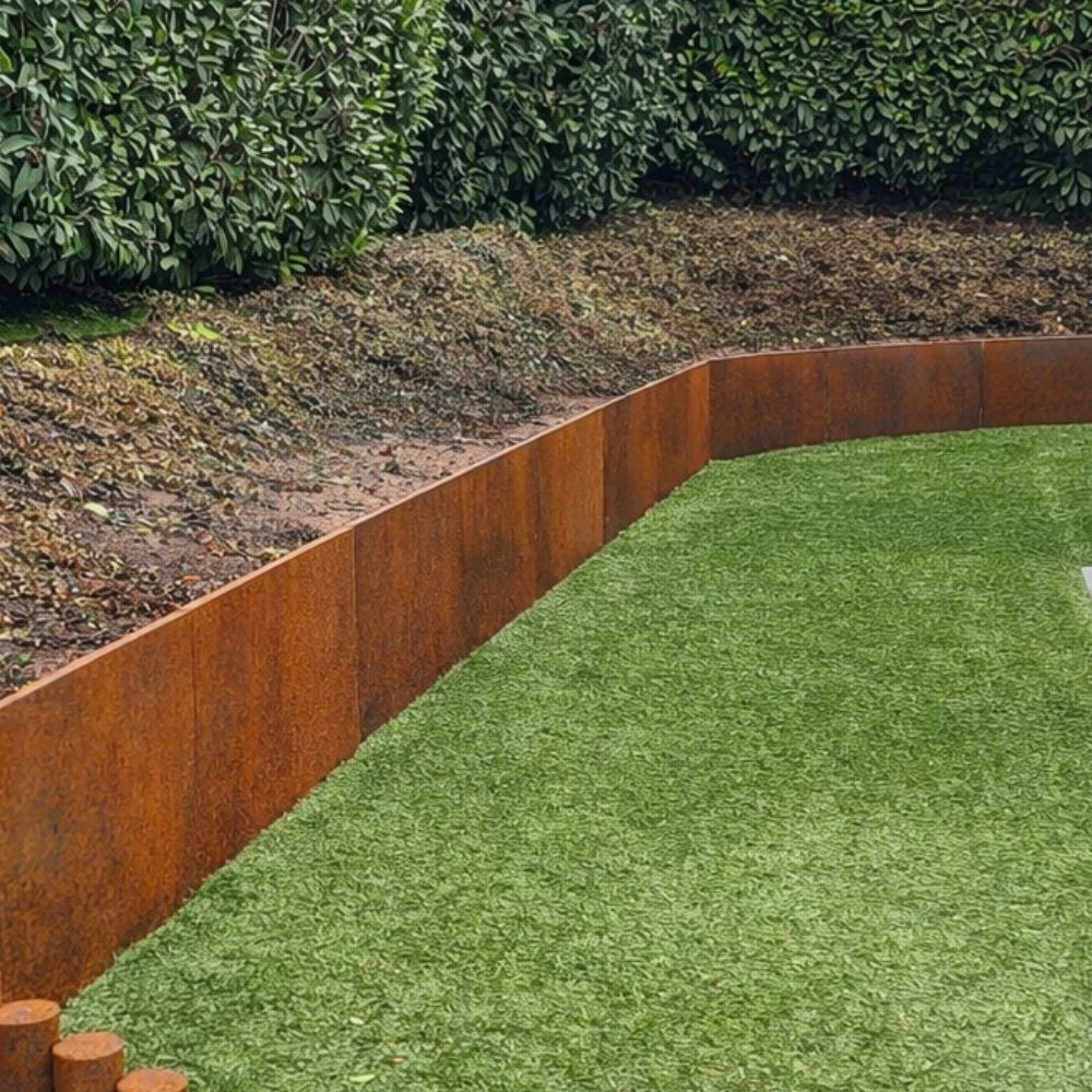 Mur de soutènement acier corten sur mesure