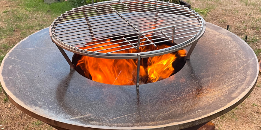 Plaque pour barbecue en aluminium